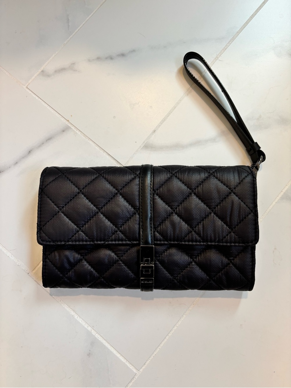 MZ Wallace Black Astor convertible crossbody/clutch